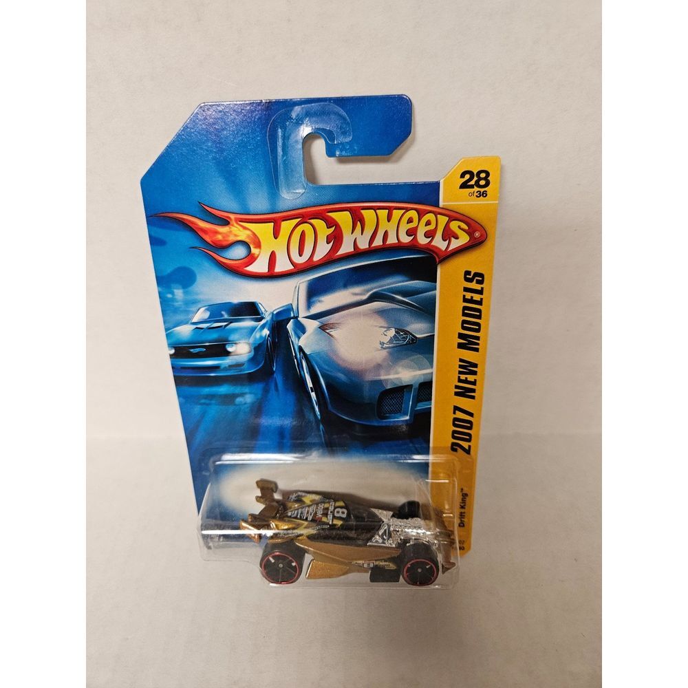 2007 Hot Wheels NEW MODELS‎ Drift King 28/36 (Gold Version)